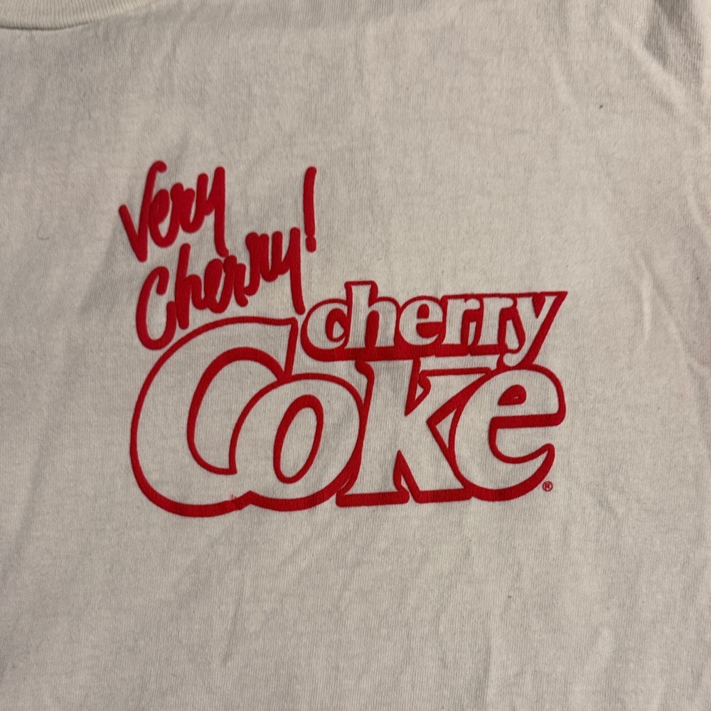 Coca Cola White and Red T-Shirt